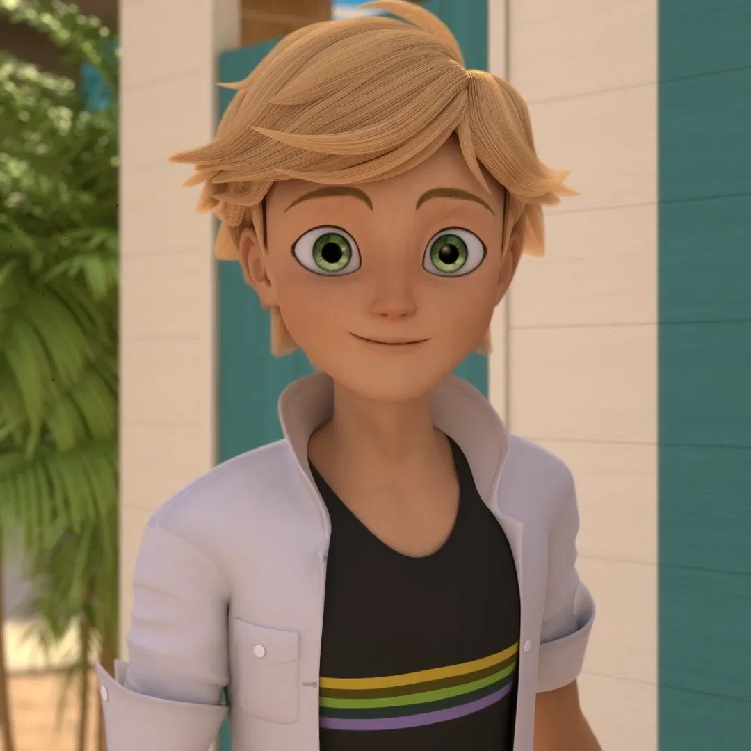 Avatar of Adrien Agreste is.....Cat Noir?!