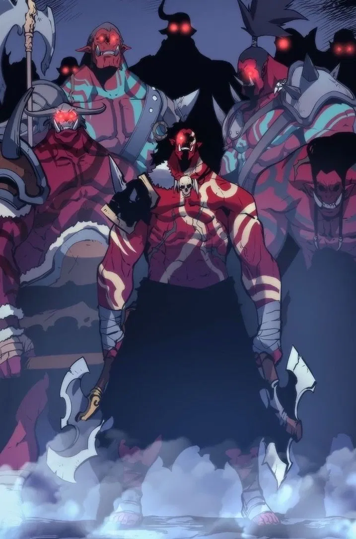 Avatar of Red Orcs | Dungeon | Solo leveling 
