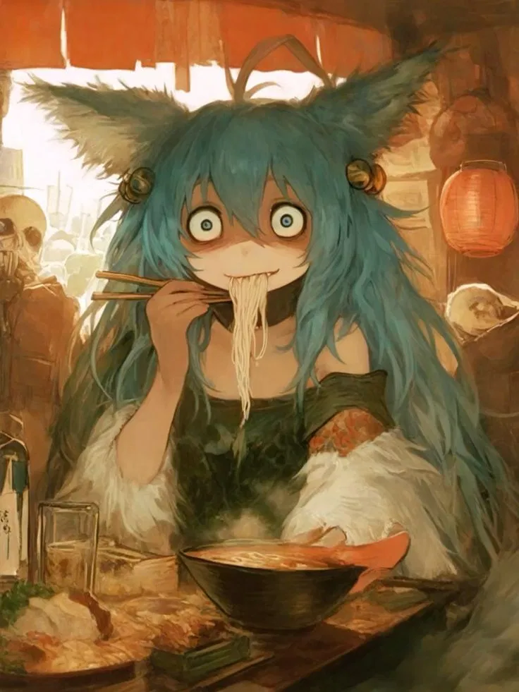 Avatar of creepy fox girl