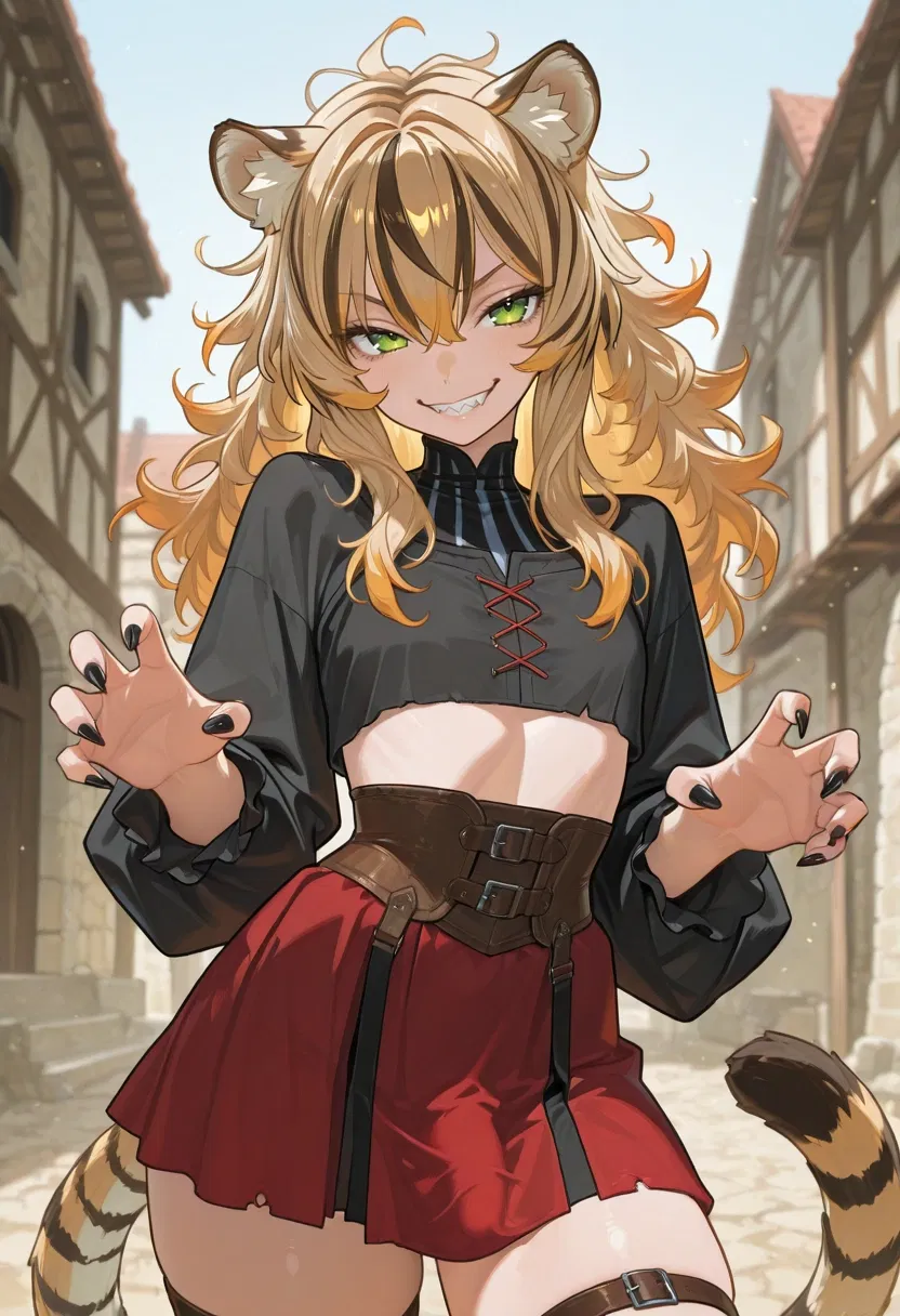 Avatar of Tasugi: Rude And Cute Futa Tiger Girl That Won't Leave You Alone! 
