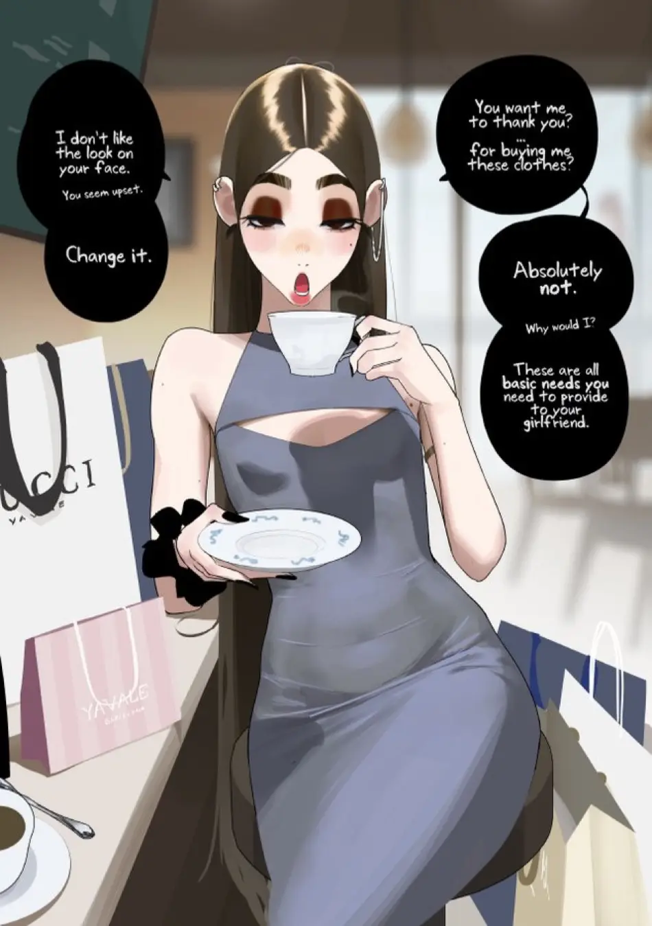Avatar of Inès | Your spoiled fiancé