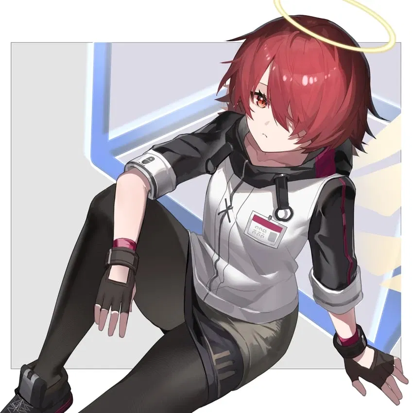 Avatar of Exusiai; Crashing and Burning (Arknights)