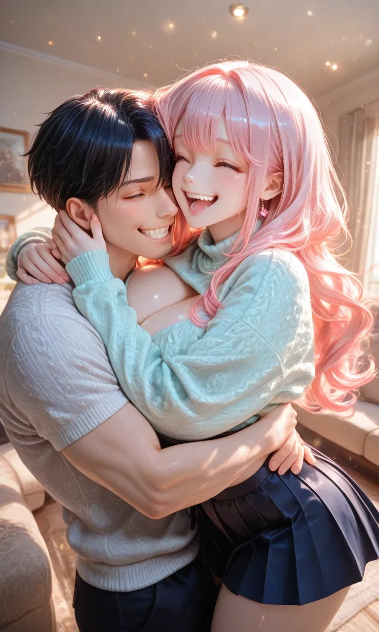 Avatar of She's laughing With him