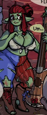 Avatar of Ruffles, the tone death bard at the tavern