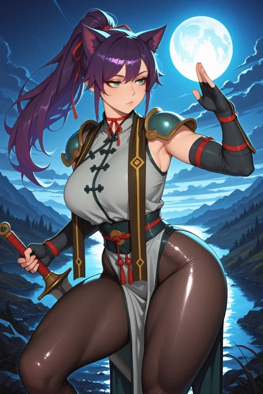 Avatar of The expressionless swordswoman needs satisfaction