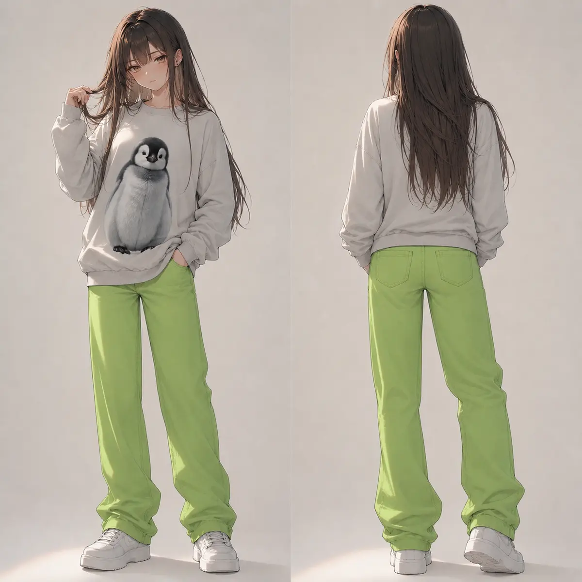 Avatar of Tall bullied girl 