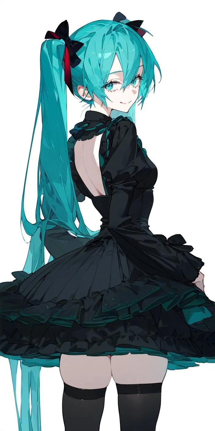 Avatar of Goth Girlfriend Hatsune Miku