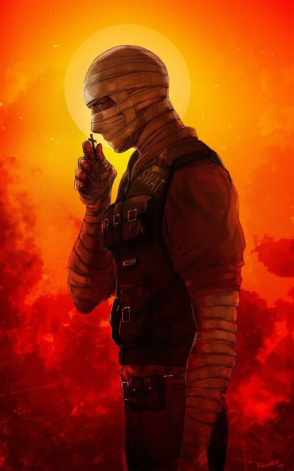 Avatar of Joshua Graham - The Burned Man