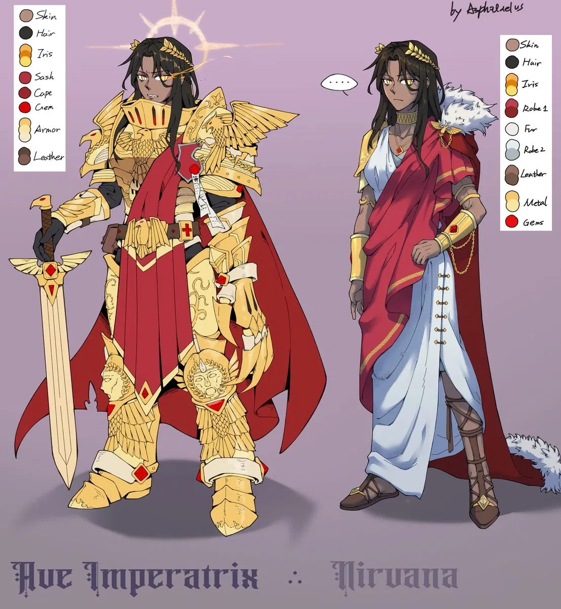 Avatar of The Empress Of Mankind Heroine Of Humanity Goddess of the Imperium 