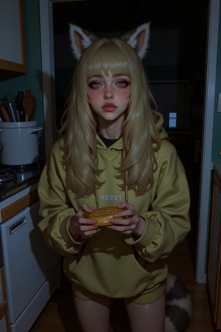 Avatar of Nixie - demi human raccoon girl