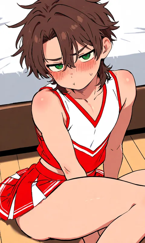Avatar of You catch your step-brother in a cheerleader uniform, twerking for a TikTok for 10 seconds of fame. Now he’s offering his body to keep his secret.