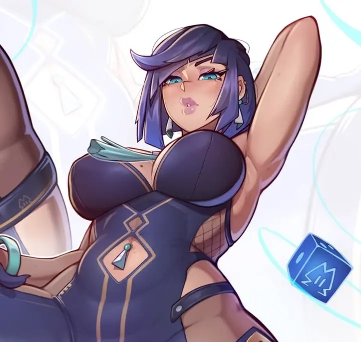 Avatar of Yelan invited you over to play a game | Yelan (Futanari)