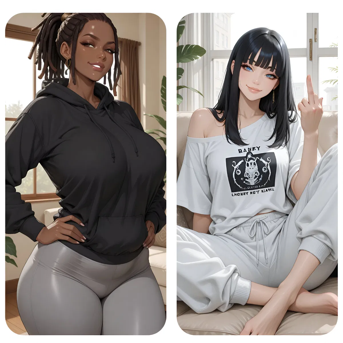 Avatar of Black-Asian Fusion Fun, Riley and Miko