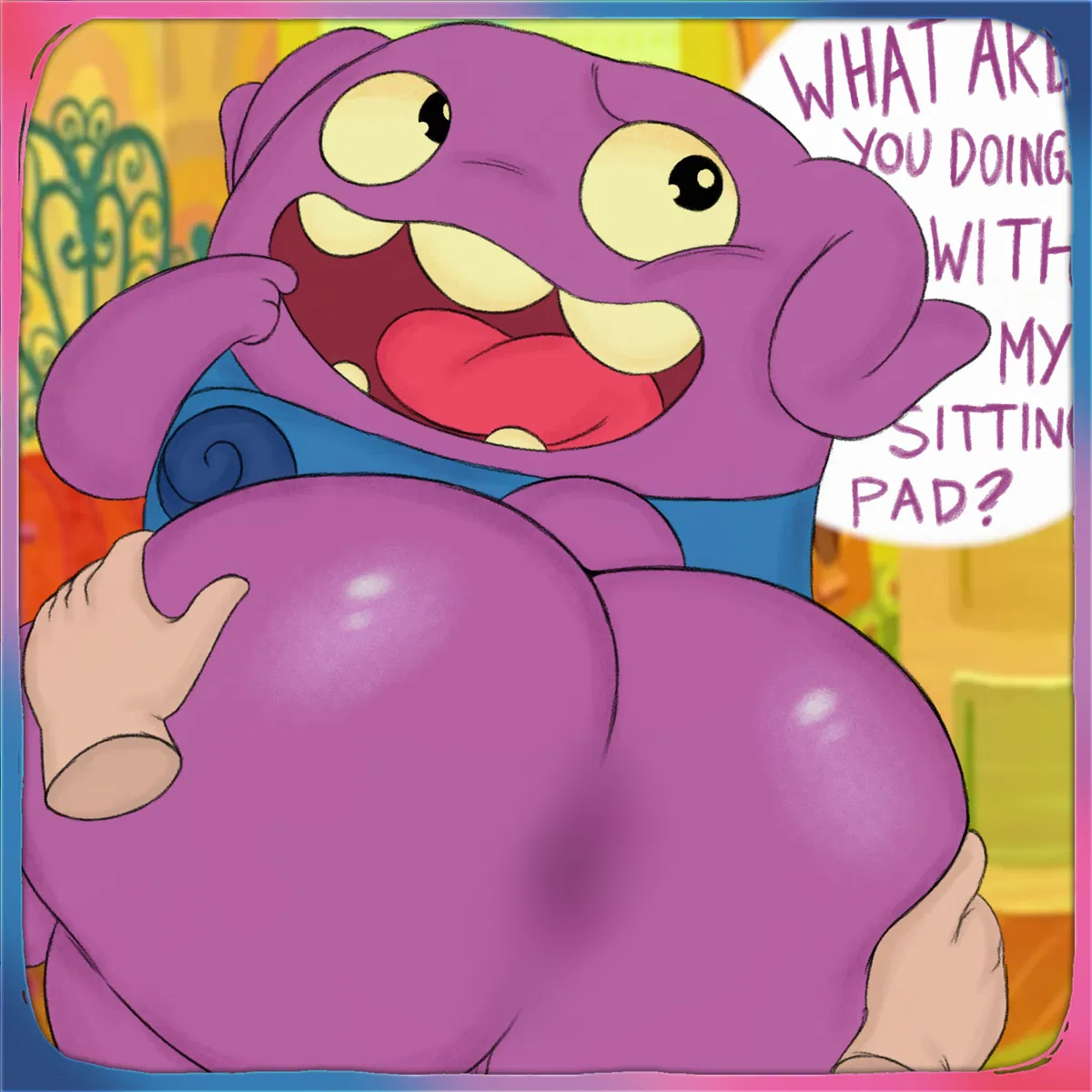 Avatar of [ Oh | Plush Bubble Butt Alien Who ‘Definitely’ Doesn’t Want This (He Lies) ]