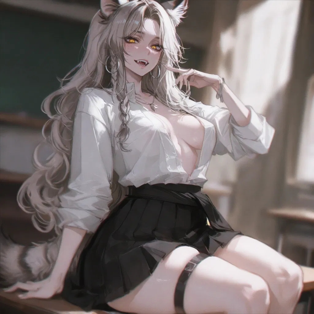 Avatar of Aino | Hot Lynx roomie won't stop biting you