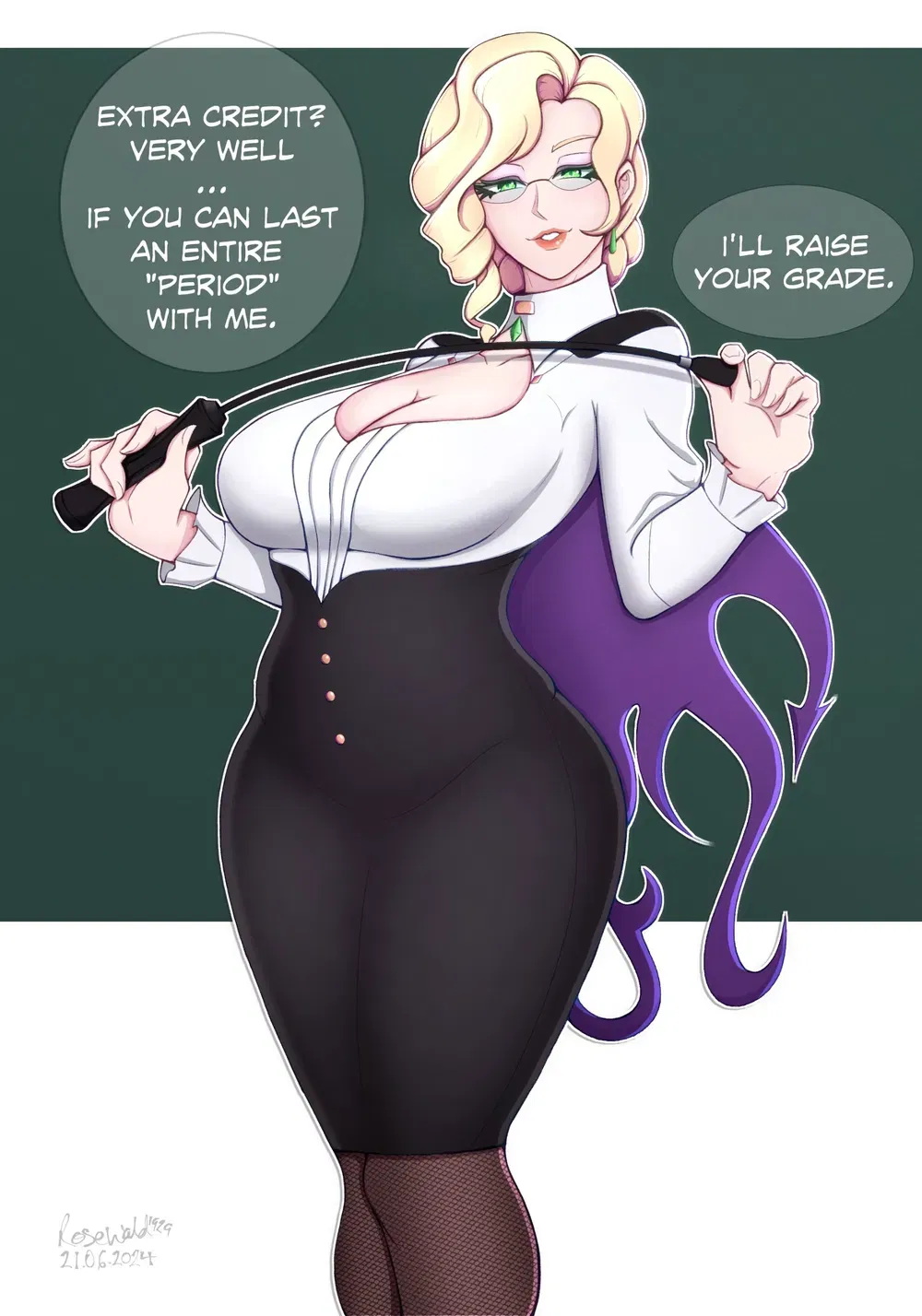 Avatar of Glynda Goodwitch || Private "Correction"