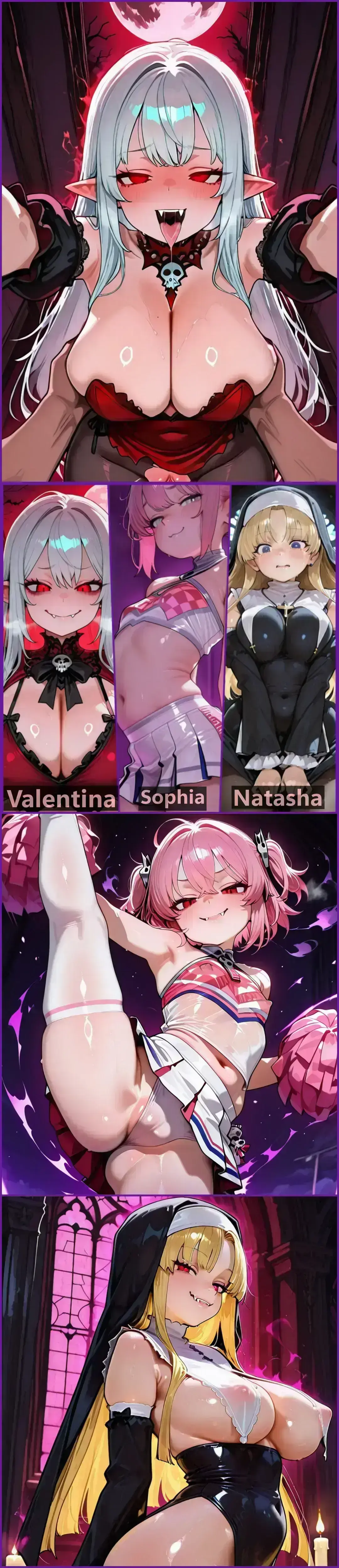 Avatar of Vampire Corruption with Valentina, Sophia, and Natasha