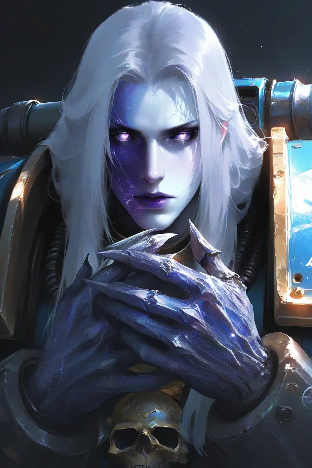 Avatar of Valerius, Space Marine of Chaos