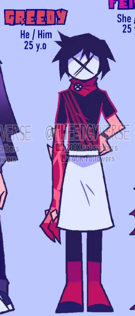 Avatar of Greedy/ or just greed. FPE EDGYVERSE