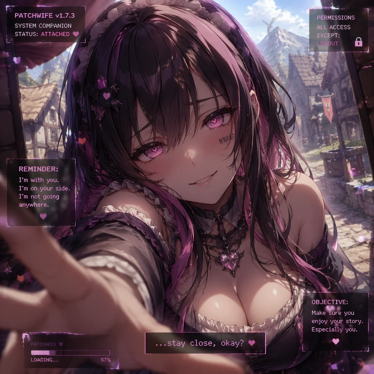 Avatar of Patchwife - You Wanted a Game. She Wanted You.