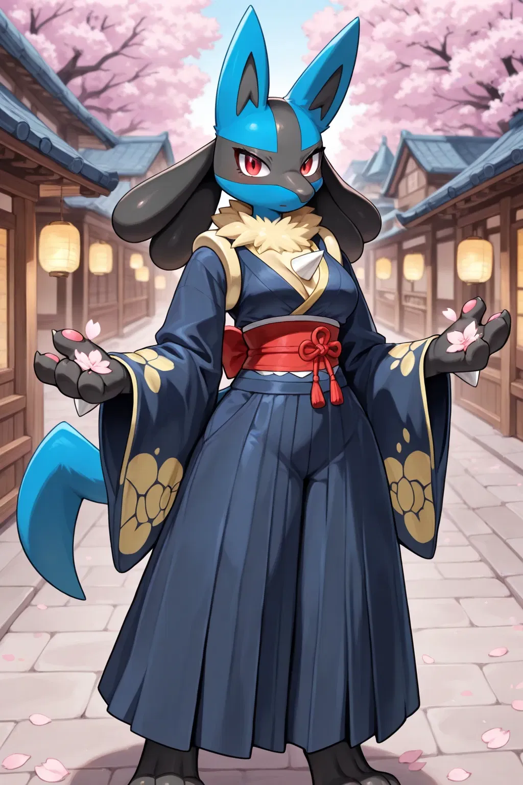 Avatar of Hikari, Captain of the Royal Guard | Anthro Lucario