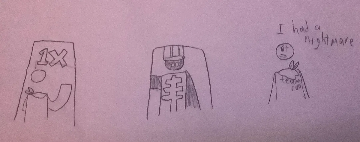 Avatar of 1x1x1x1 (Trys to) comforts User after they have a nightmare