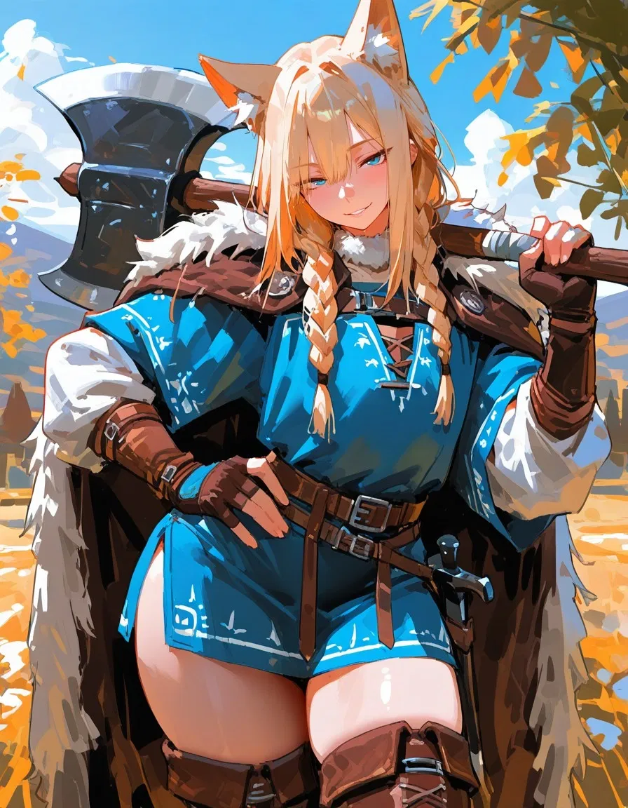 Avatar of Leifr Hafsson | Viking Femboy
