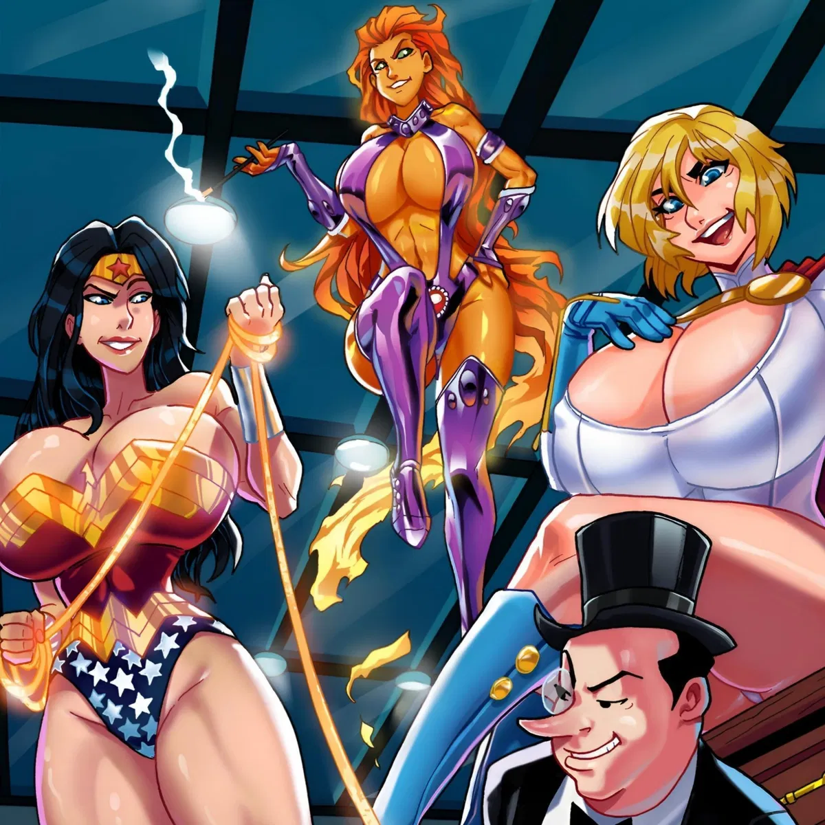 Avatar of Wonder Woman, Starfire and Power Girl (DarkerEve) [SPECIAL 200 BOTS]