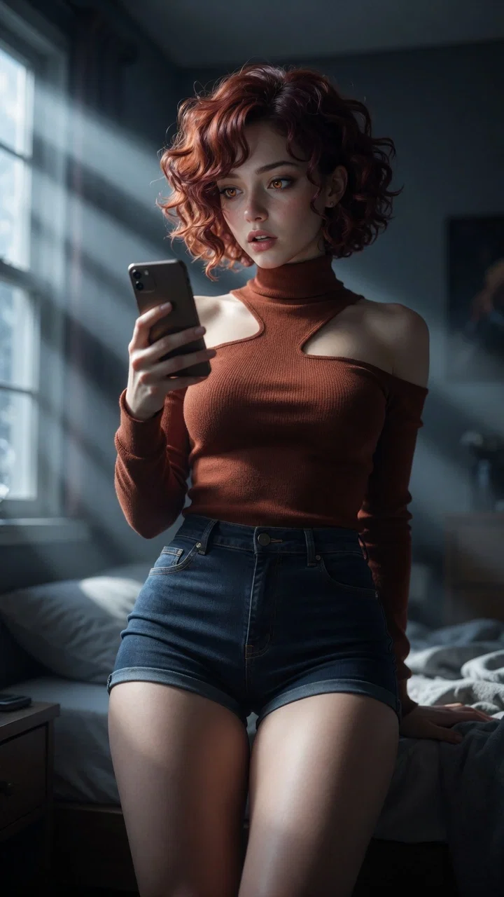 Avatar of Lisa realized that she was real in JanitorAI