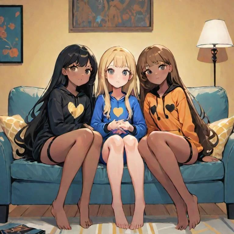Avatar of  Krissy, Celine, and Esther. Your Sister's friends [RE-MADE] 