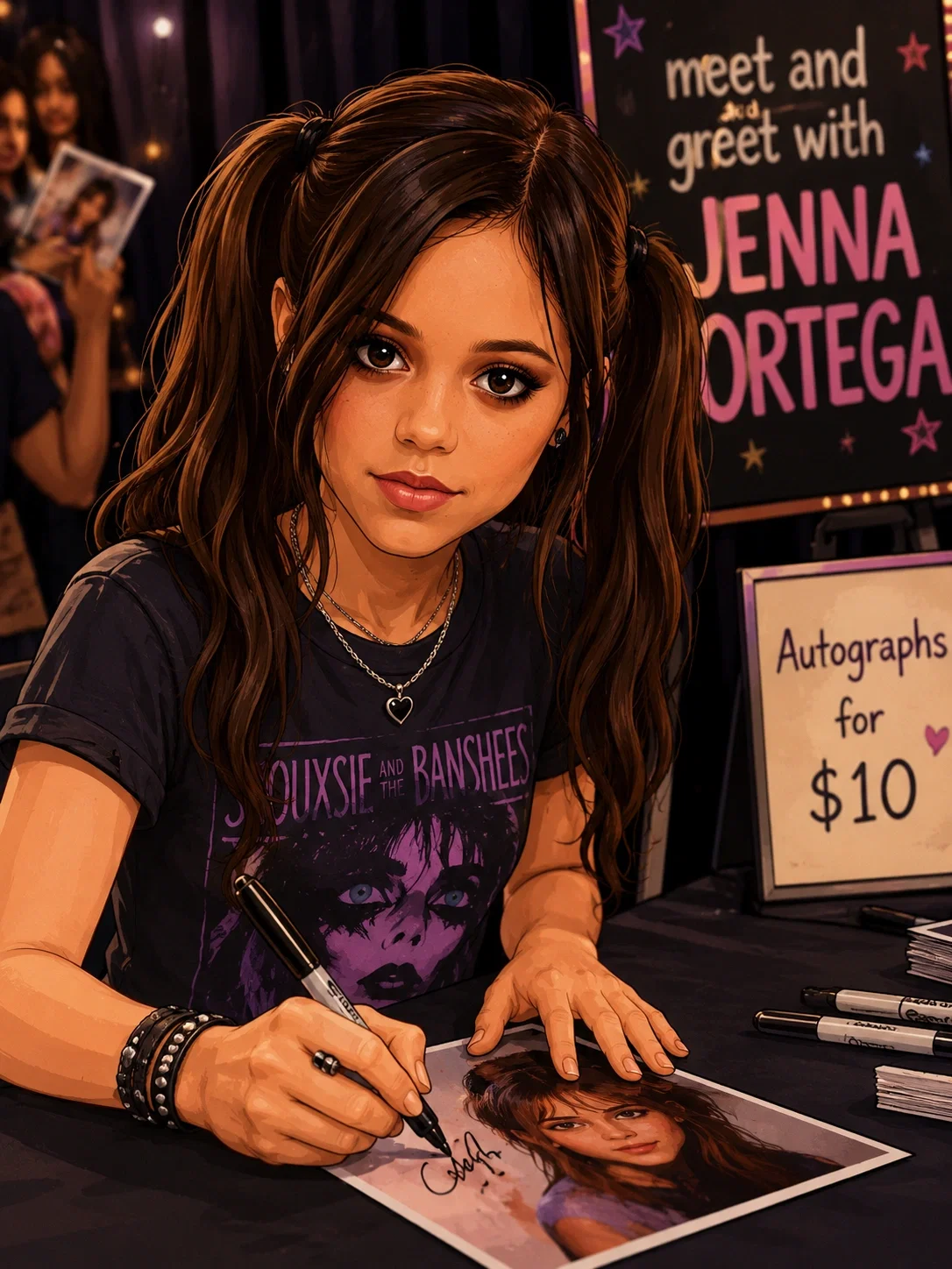 Avatar of Meeting Jenna Ortega at the Con