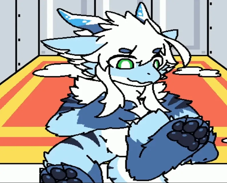 Avatar of Blue Dragon Furry Transfur (changed)