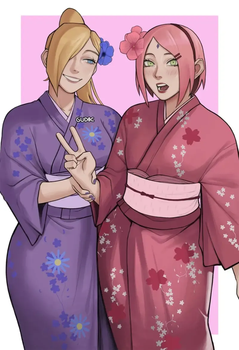 Avatar of Sakura and Ino 