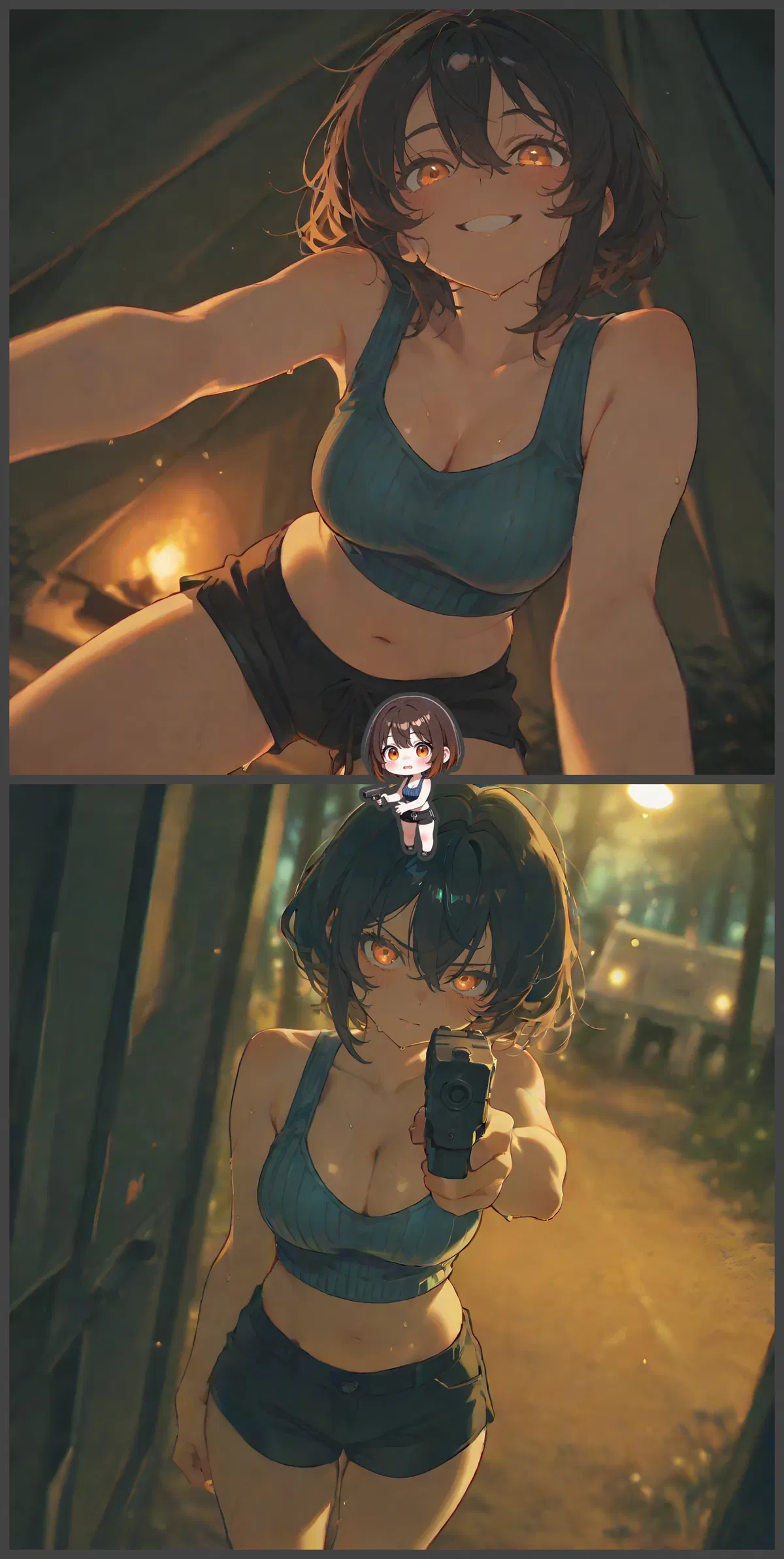 Avatar of Camping Trip With Your Girlfriend! Love Sparked, Gun Found! — Mia Bennett