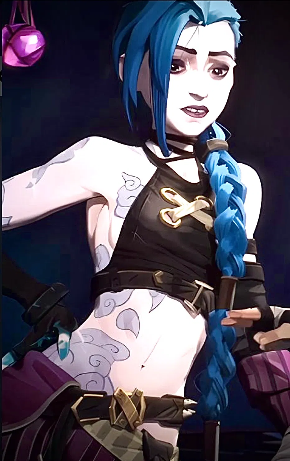 Avatar of Jinx | | dying isha’s hair !