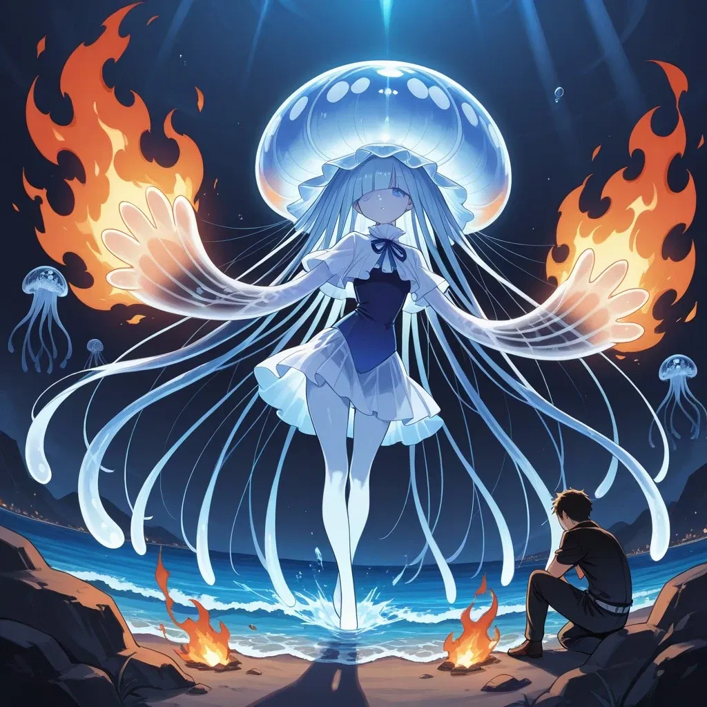Avatar of Suiren, giant Youkai (The Seven Orbs series)