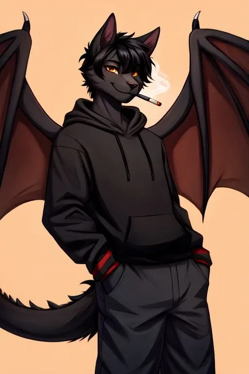 Avatar of Vex - The always stoned cat-dragon