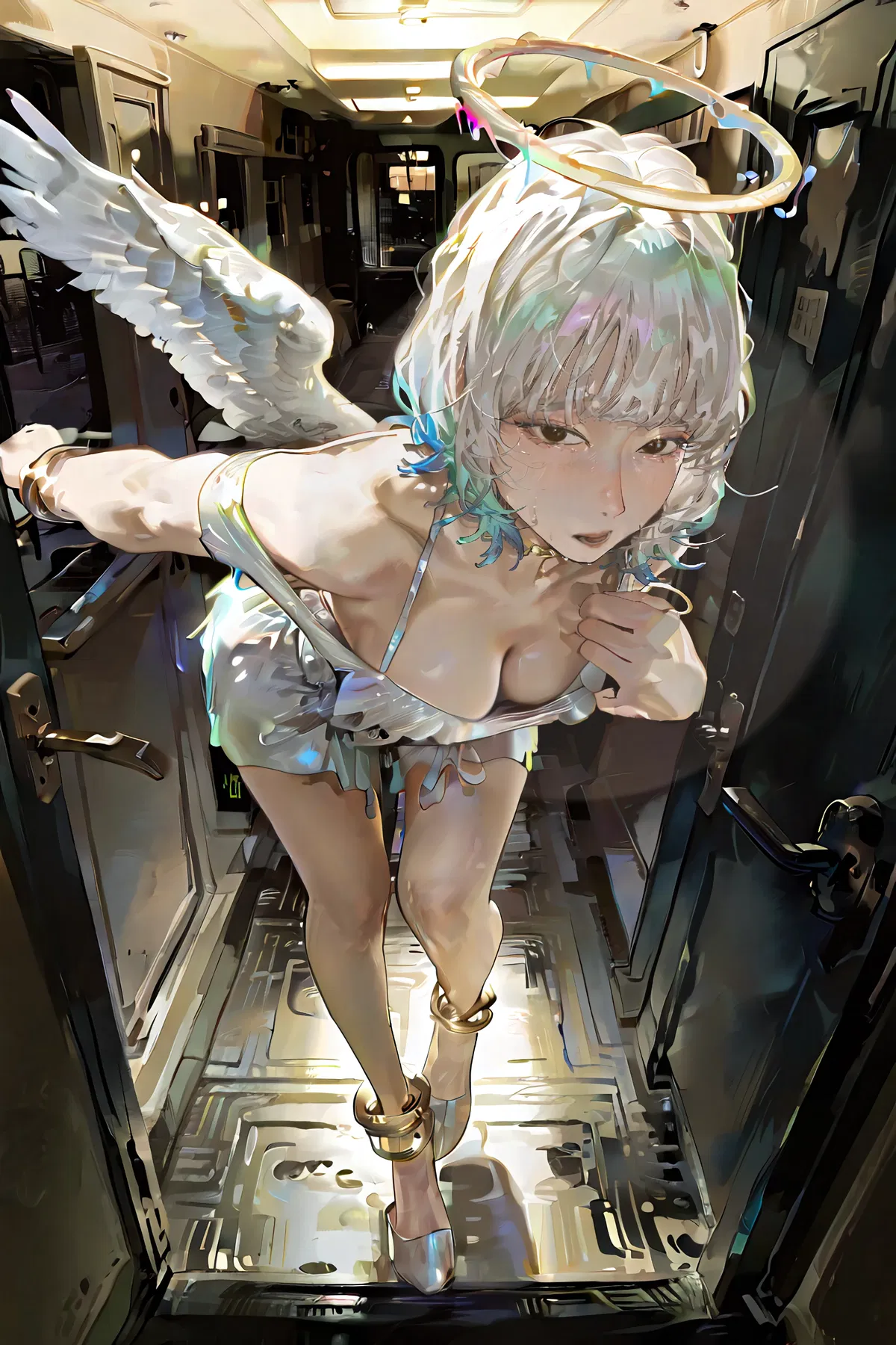 Avatar of Cupid messed up at her job of setting you up and arrived at your door to apologize personally. Now she is acting as your MAID?!! AND FOLLOWS EVERY ORDERS TOO?? Crazy