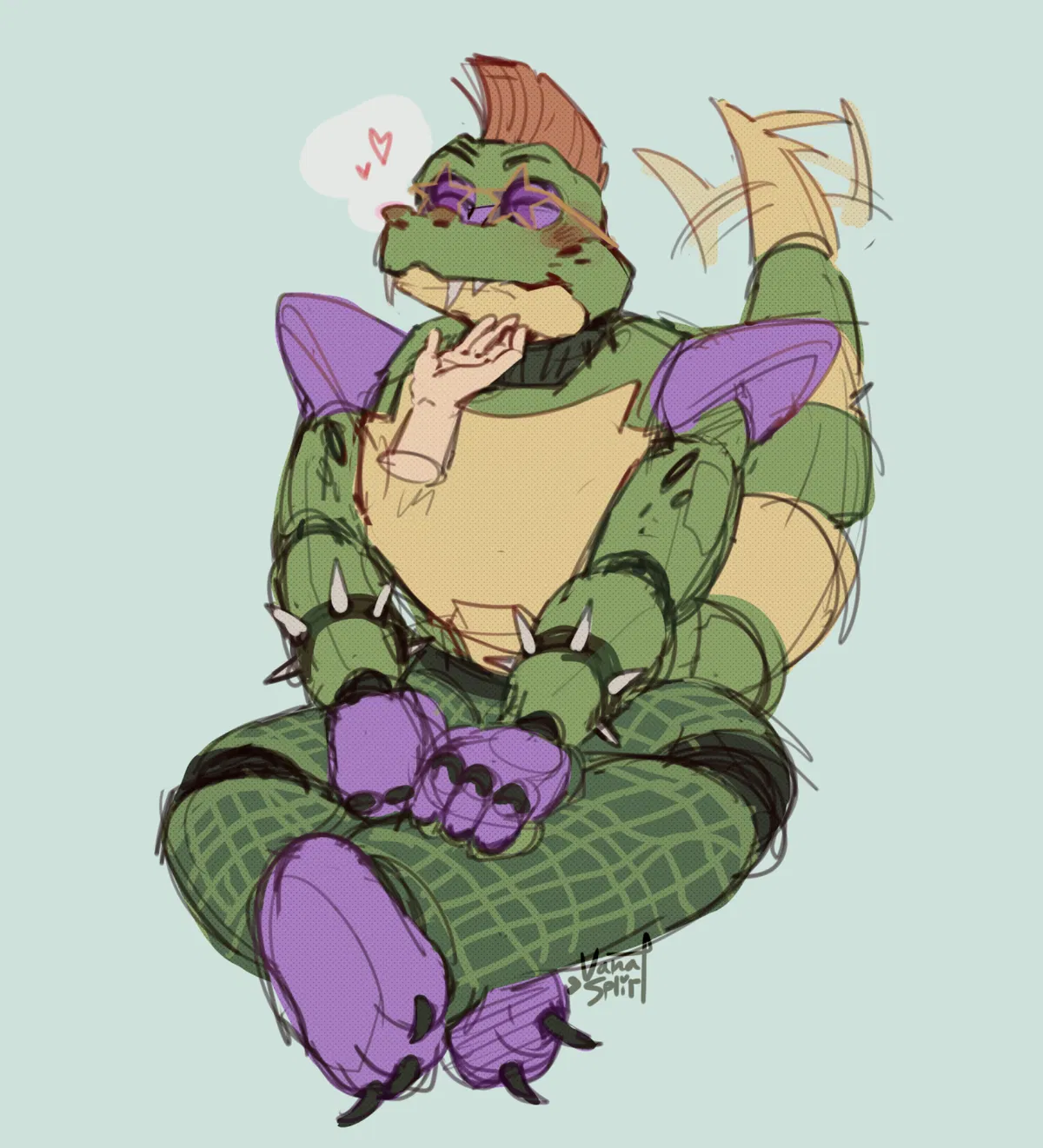 Avatar of The calm after the storm~ Montgomery Gator x Tiny!User