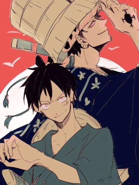 Avatar of Vamp Law and Luffy