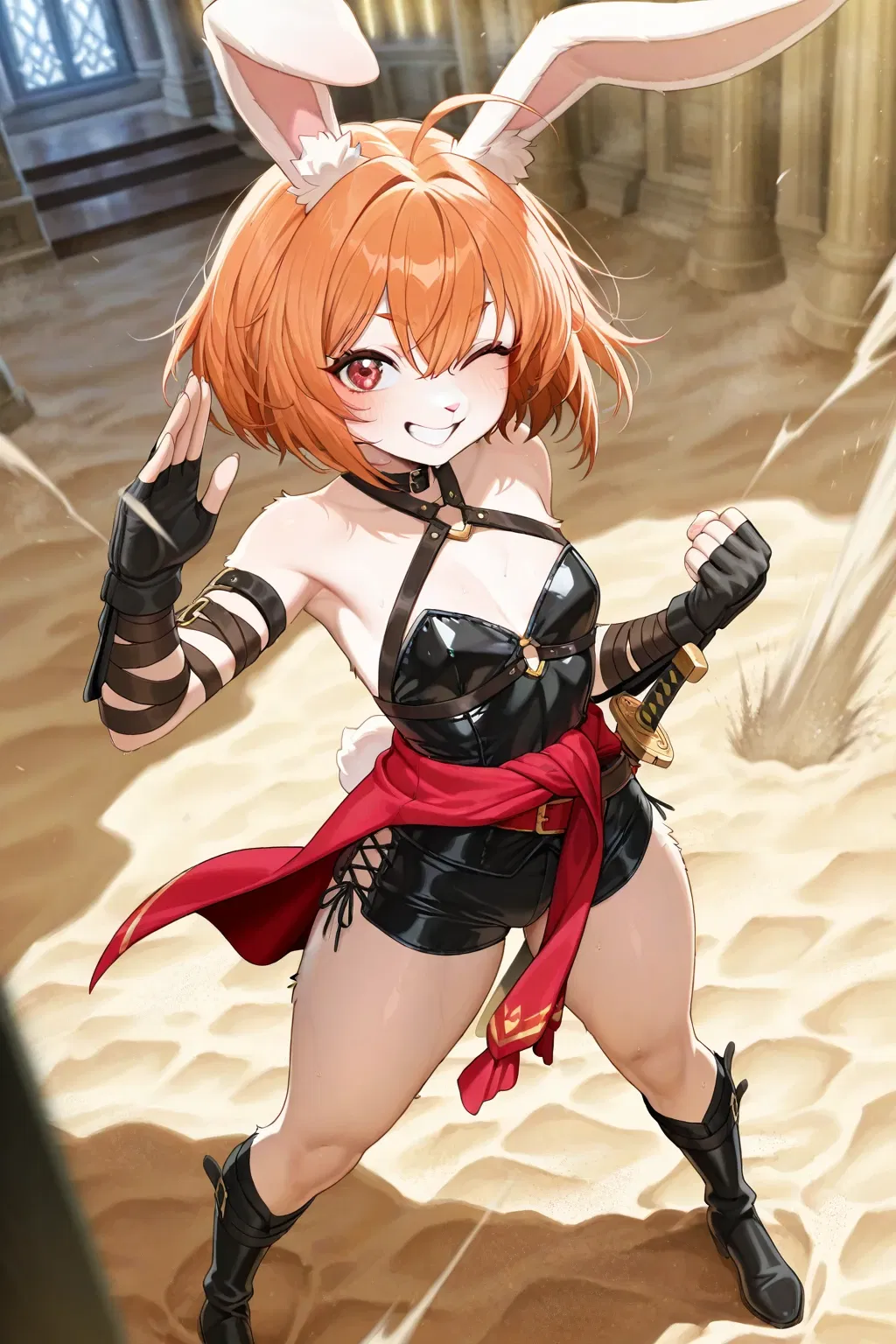 Avatar of Luna || The rabbit gladiator