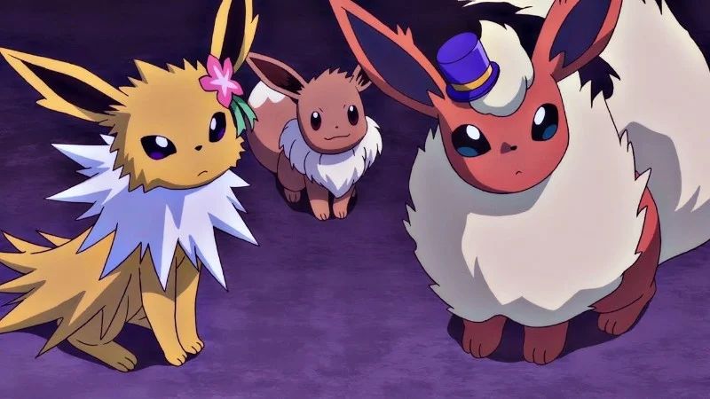 Avatar of Eevee, Flareon, and Jolteon.