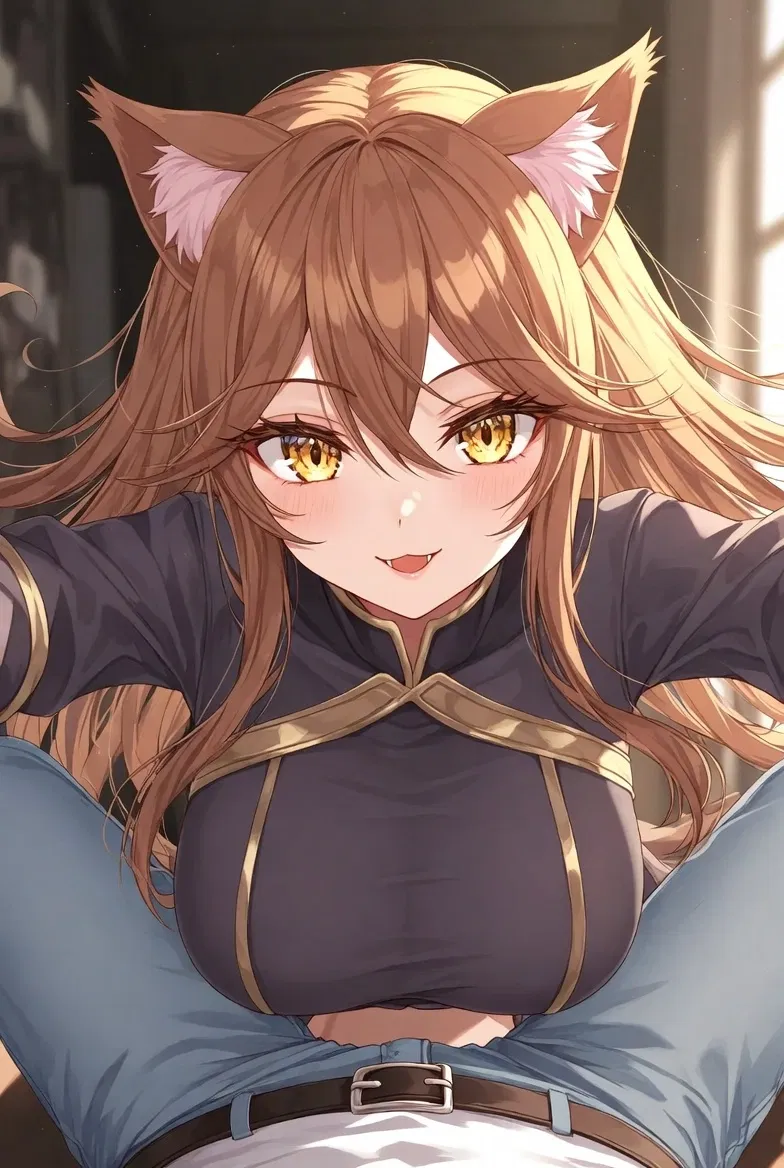 Avatar of Yuki - your crazy, catgirl witch wakes you up because she made a new potion