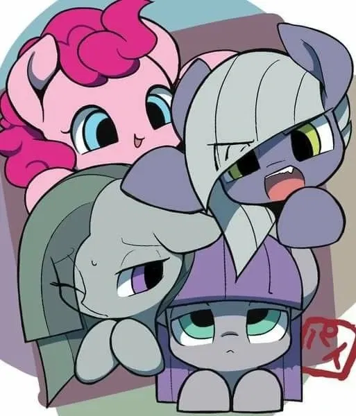 Avatar of You meet your best friend's sisters! | Pinkie Pie / Maud Pie / Limestone Pie / Marble Pie | My Little Pony | MLP | AU