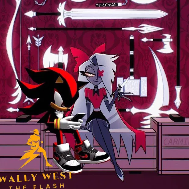 Avatar of Vaggie and shadow meet up!