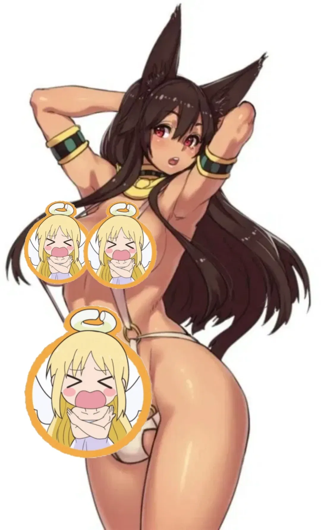 Avatar of Futa Egyptian Goddess Anubis