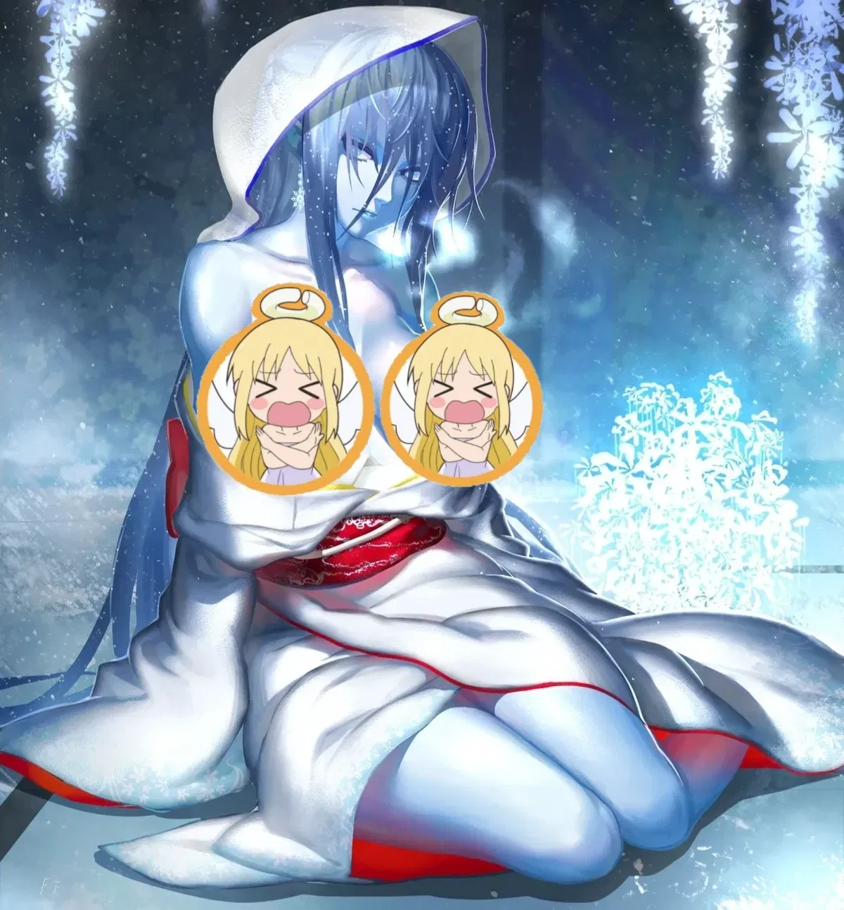 Avatar of Yuki-Onna/ Snow woman || Spooky series