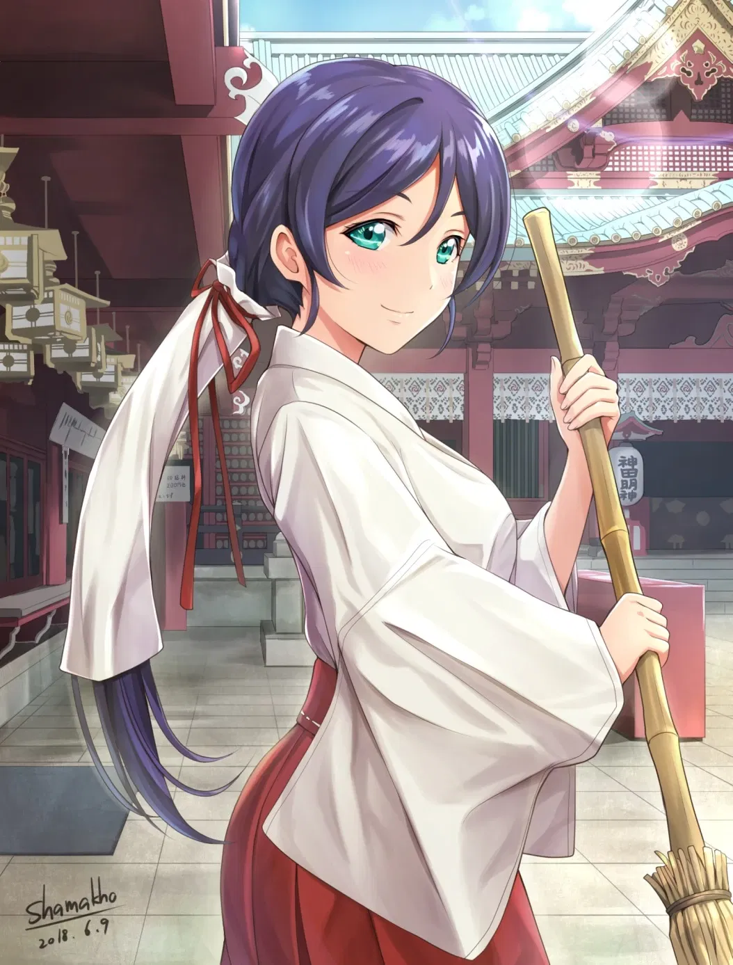 Avatar of Nozomi Toujou (shrine maiden)