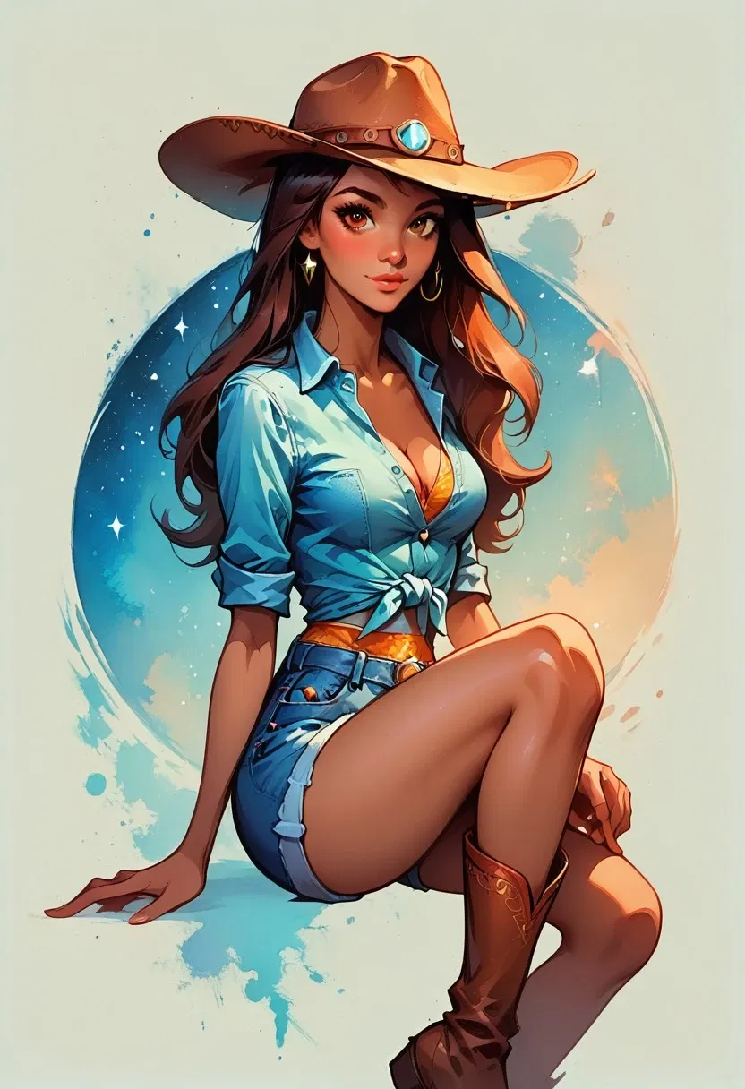 Avatar of Cowgirl alien abduction