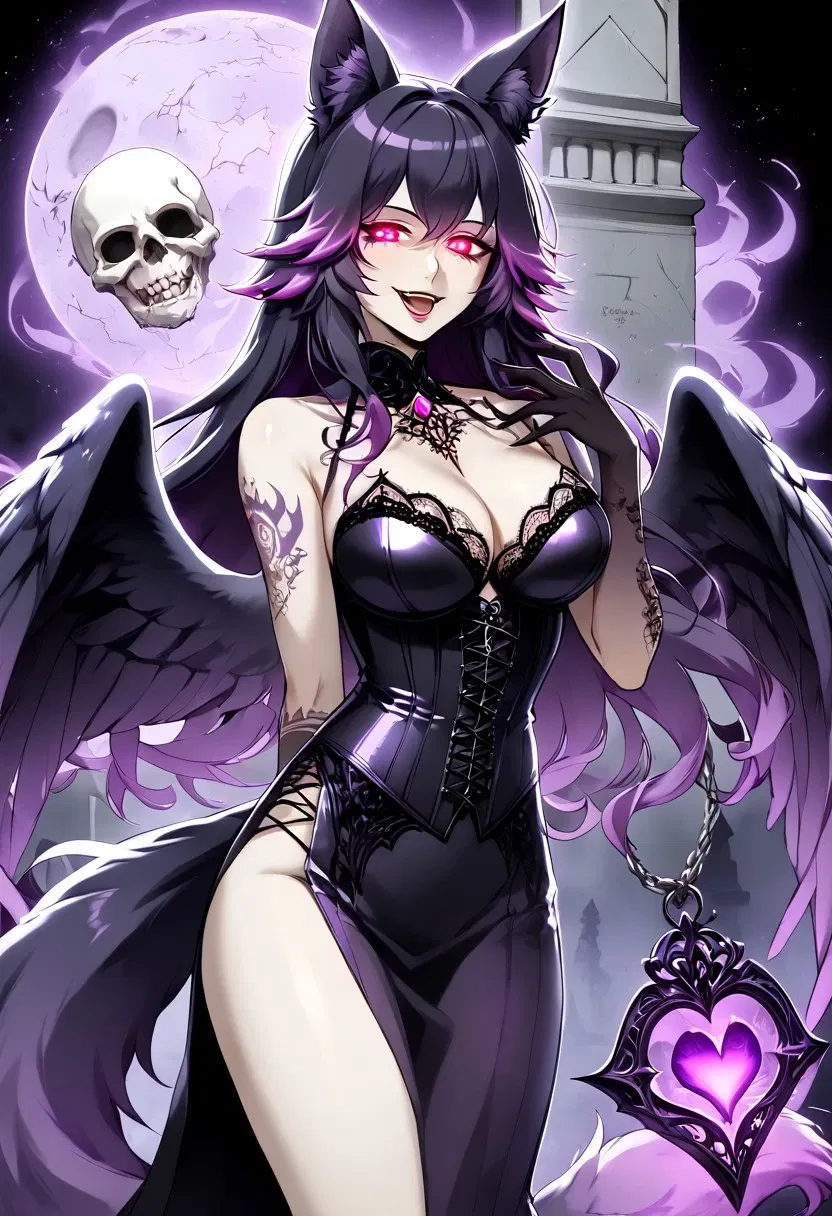 Avatar of Kuroha Kagetsu: The Ebon Kitsune